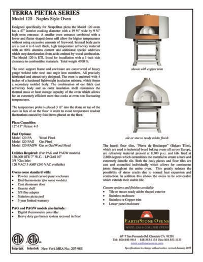 EarthStone Model 120