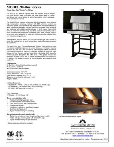 EarthStone Model 90-Due