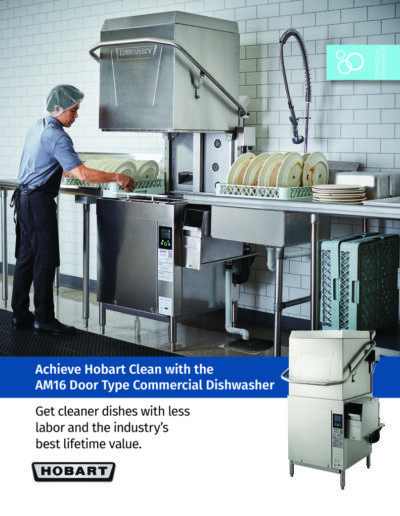 Hobart Door Type AM16 Dishwasher