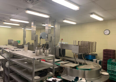 Before Grand Wayne Convention Center Dishroom Upgrade