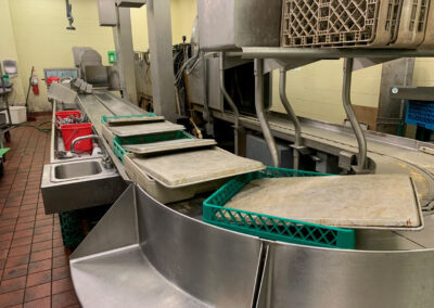 Before Grand Wayne Convention Center Dishroom Upgrade