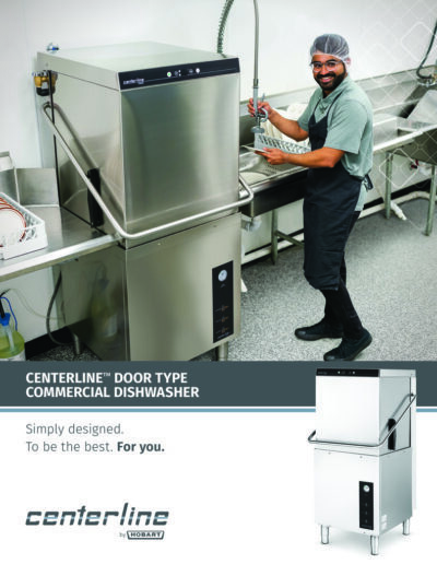 Centerline Door Type Dishwasher