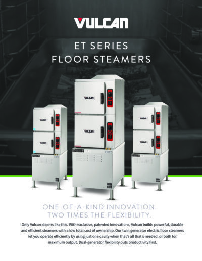 Vulcan ET Series Floor Steamers