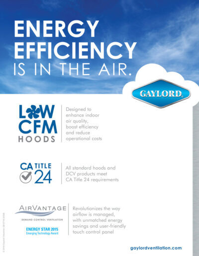 Gaylord Industries Energy Efficiency