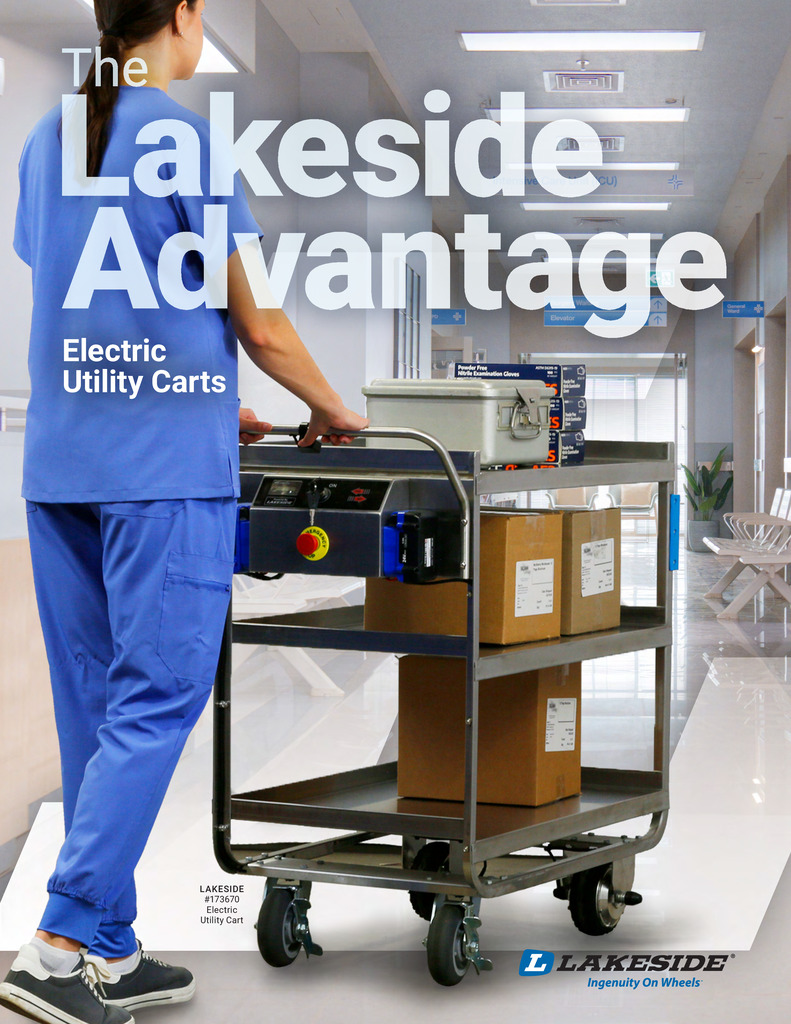 Lakeside Electric Utility Cart | HRI, Inc.