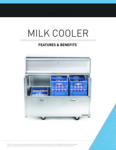 Traulsen RMC Series Milk Cooler