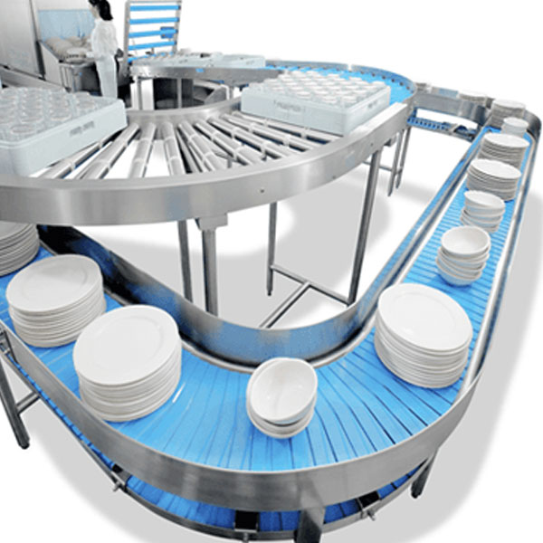 Slat Belt Tray Return Conveyor