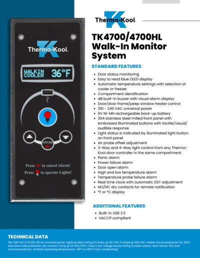 Thermo-Kool Monitor System