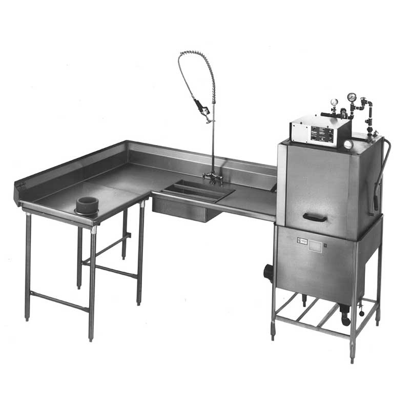 Clean and Soiled Dishtables