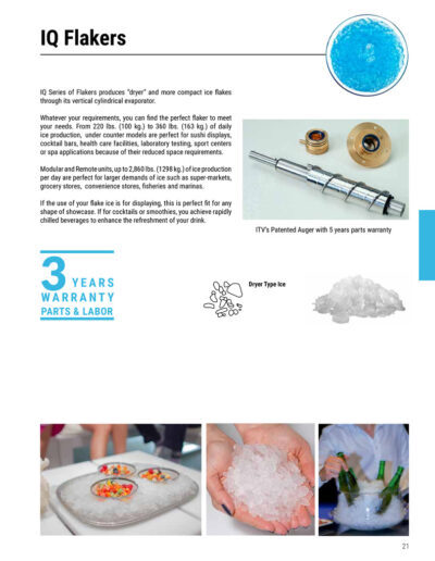 ITV IQ Flake Ice