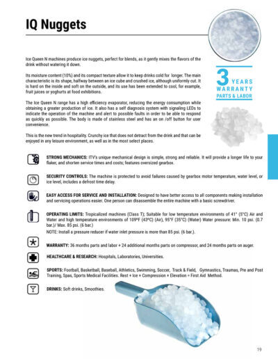 ITV IQ Nugget Ice